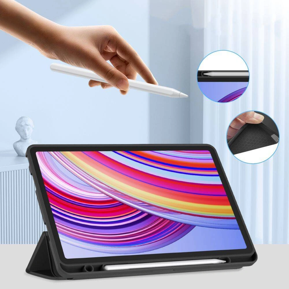 Techprotect Xiaomi Redmi Pad Pro dėklas, juoda, 5 nuotrauka